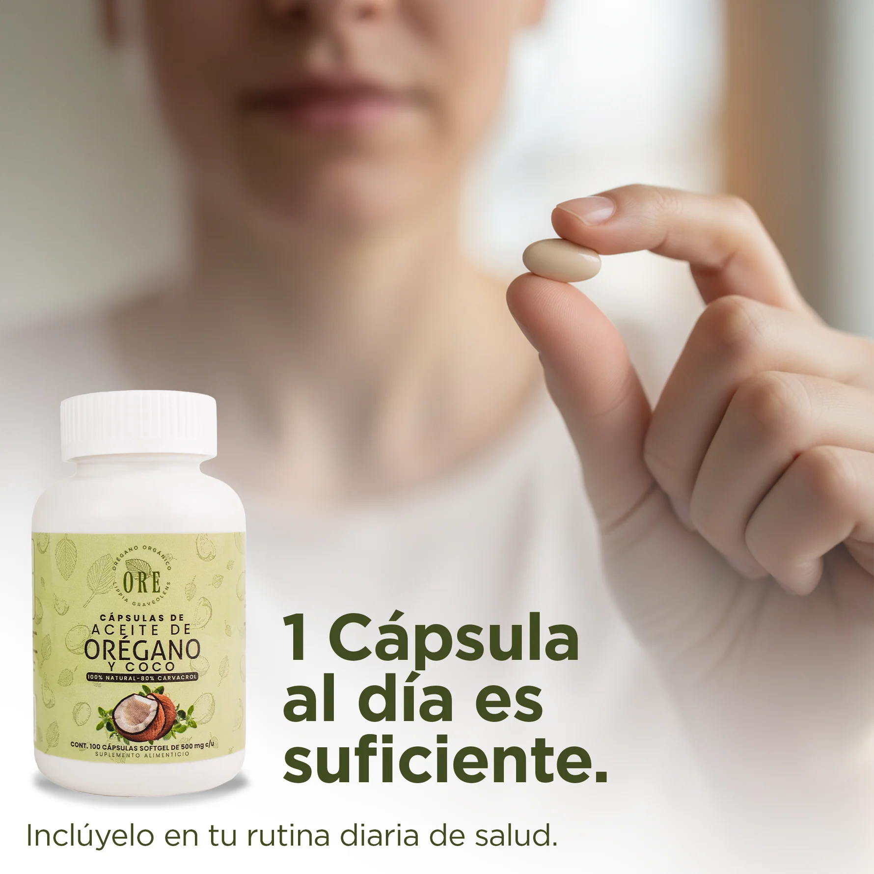 Cáps Aceite de Orégano y Coco - Imagen 5